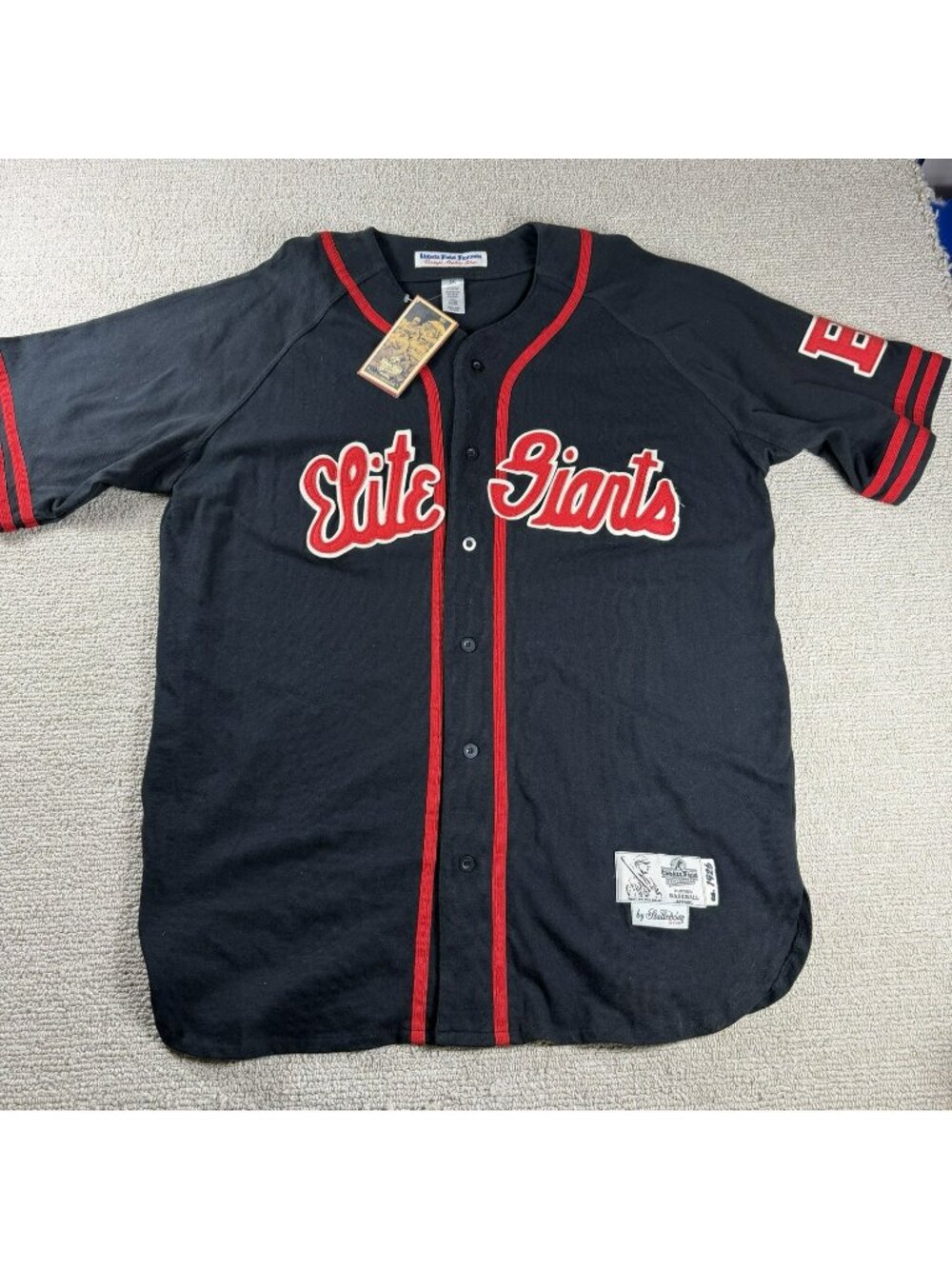 Ebbets Field Flannels Baltimore Elite Giants #28 Baseball Jersey Men’s 3XL